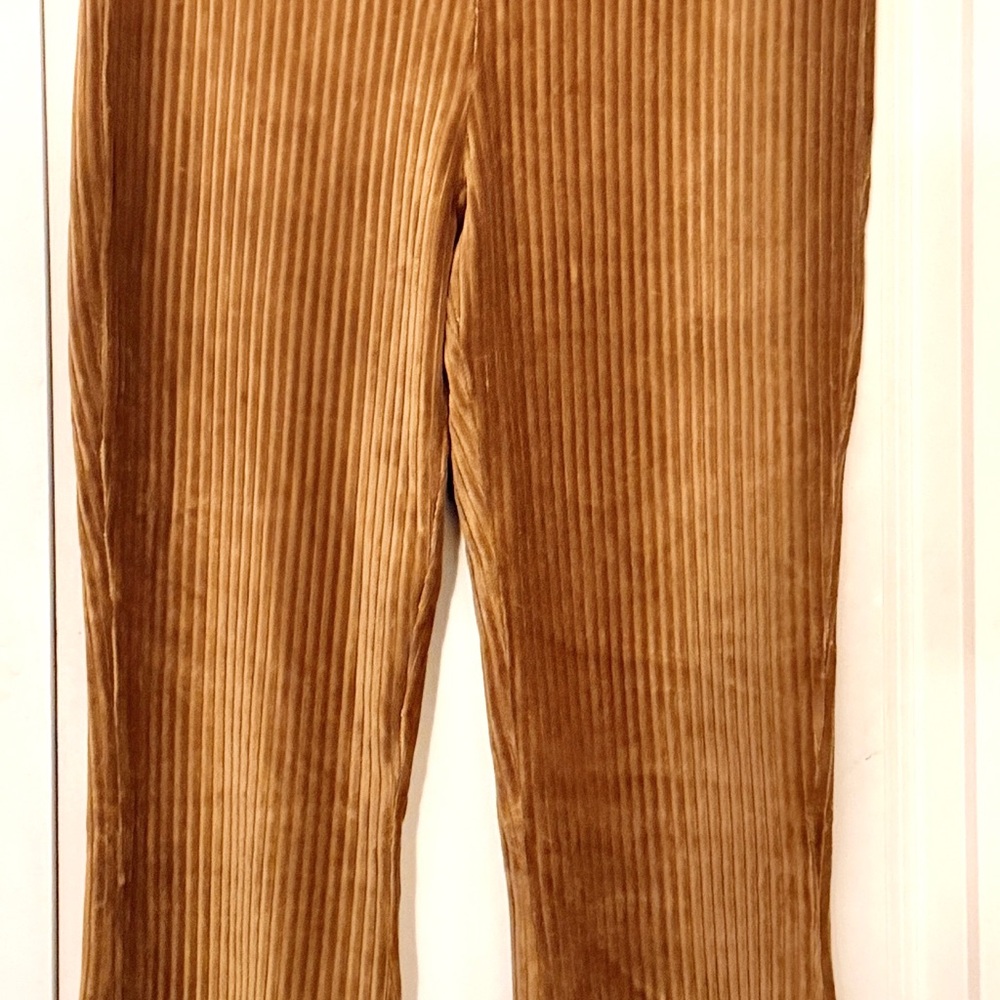 Aerie Ribbed flare pants